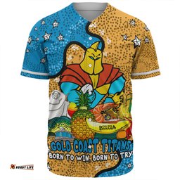 Gold Coast Titans Custom Baseball Shirt - Australian Big Things Baseball Shirt