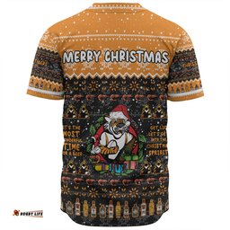 Wests Tigers Christmas Custom Baseball Shirt - Chrissie Spirit Baseball Shirt