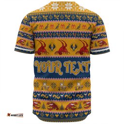South Australia Big Things Christmas Custom Baseball Shirt - The Big Lobster Baseball Shirt