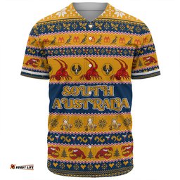 South Australia Big Things Christmas Custom Baseball Shirt - The Big Lobster Baseball Shirt