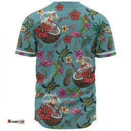 Australia Christmas Surfing Baseball Shirt - Funny Santa Surfing Colorful Seamless Pattern Baseball Shirt