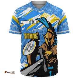 Gold Coast Titans Sport Baseball Shirt - Theme Song
