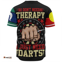 Australia Sport Darts Custom Baseball Shirt - Darts Sport Custom I Just Need Darts Baseball Shirt