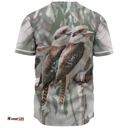 Australia Kookaburra Baseball Shirt - Kookaburra Artwork Baseball Shirt