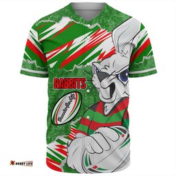South Sydney Rabbitohs Baseball Shirt - Theme Song