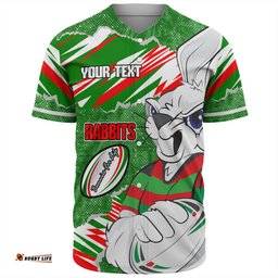 South Sydney Rabbitohs Baseball Shirt - Theme Song