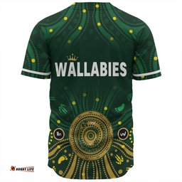 Australia Aboriginal Custom Baseball Shirt - Snake Circle And Symbols With Aboriginal Style Baseball Shirt
