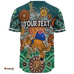 Australia Aboriginal Custom Baseball Shirt - Dragonfly Flies Into Beehive And Snake Circle 2 Baseball Shirt