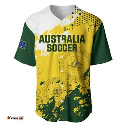 Australia Soccer Baseball Jersey Shirt Til Its Done Matildas 2024 Happy 46th Anniversary