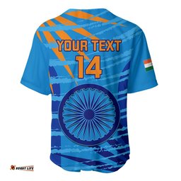 Custom India Cricket Baseball Jersey Shirt World Cup 3rd Champions Proud