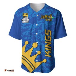 Custom Jaffna Cricket Baseball Jersey Shirt Lanka League