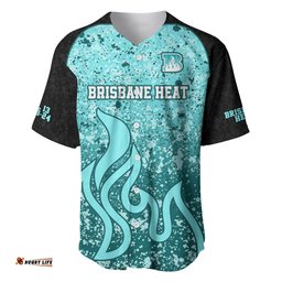 Brisbane Heat Custom Baseball Jersey Shirt BBL Cricket Team 2024
