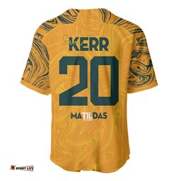 Sam Kerr Australia Matildas Baseball Jersey Shirt