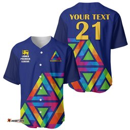 Custom Dambulla Cricket Baseball Jersey Shirt Lanka League Go Dambulla