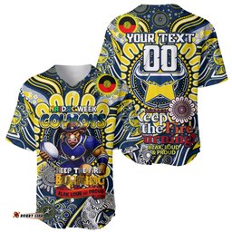 Custom NAIDOC Week 2024 Cowboys Baseball Jersey Shirt Mascot Rugby