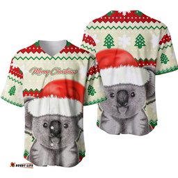 Australia Merry Christmas Baseball Jersey Shirt Koala Lovers