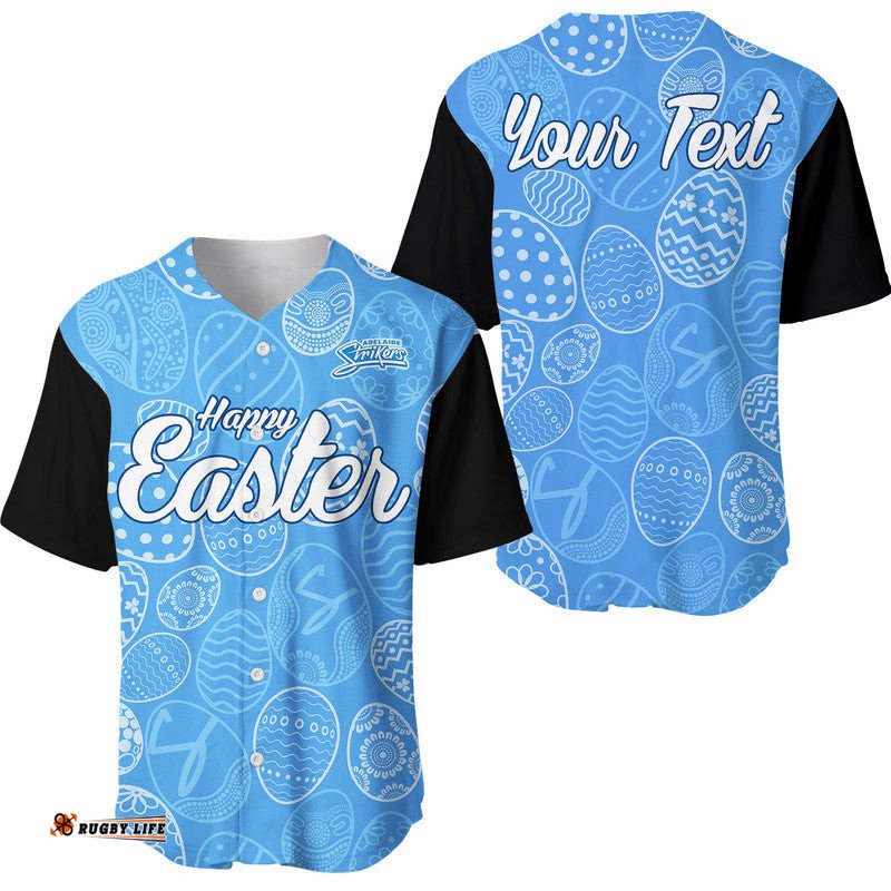 Custom Personalised Adelaide Strikers Cricket Happy Easter Day Baseball Jersey Shirt Simple Style