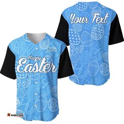Custom Personalised Adelaide Strikers Cricket Happy Easter Day Baseball Jersey Shirt Simple Style