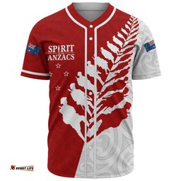 Australia Anzac Day Custom Baseball Jersey Shirt Spirit Of The Anzacs Shirt 07