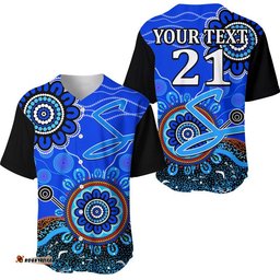 Custom Personalised Adelaide Strikers Baseball Jersey Shirt Cricket Indigenous Aboriginal