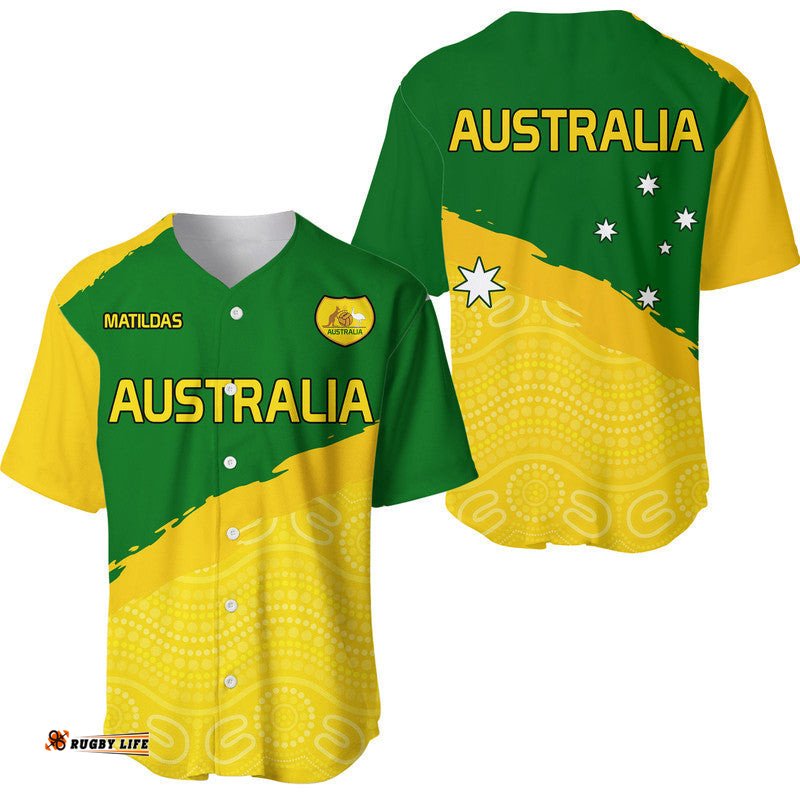 Australia Soccer Baseball Jersey Shirt World Cup Football Matildas Female Socceroos