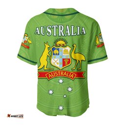 Cricket Australia Baseball Jersey Shirt Proud Aussie Aboriginal