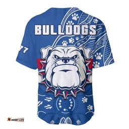 Bulldogs Football Baseball Jersey Shirt Scraggers 1877 Aboriginal Dot Painting Newest Version