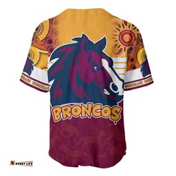 NRL Broncos Champions Baseball Jersey Shirt Proud Newcastle Aboriginal Vibe