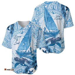 New Zealand Saling Baseball Jersey Shirt Aotearoa Yacht Racing Born To Sail