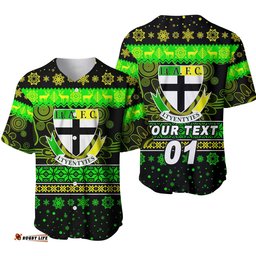 Custom Personalised Ltyentye Apurte LTYENTYIES Football Club Baseball Jersey Shirt Christmas Simple Style