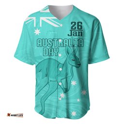 Personalised Matildas Australia Day Baseball Jersey Shirt Proud To Be Tillies Turquoise Version
