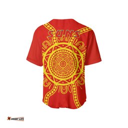 Custom Personalised Suns Football Baseball Jersey Shirt Simple Gold Coast