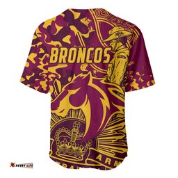 NRL ANZAC Broncos Baseball Jersey Shirt Camouflage 06