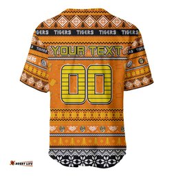 Personalized Tigers Football Xmas Baseball Jersey Shirt Australia AFL Mascot