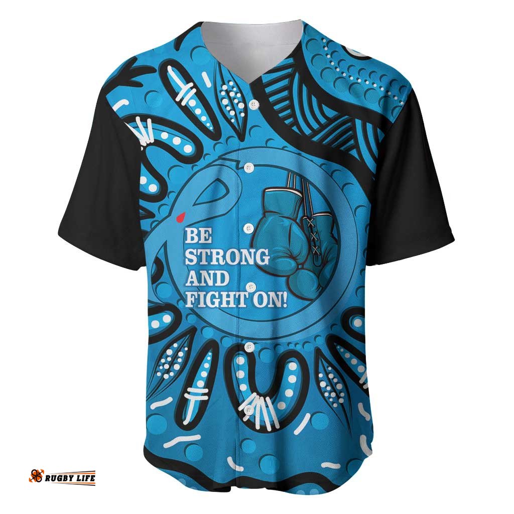 Australia Diabetes Awareness Month Baseball Jersey Shirt Be Strong And Fight On Aboriginal Art