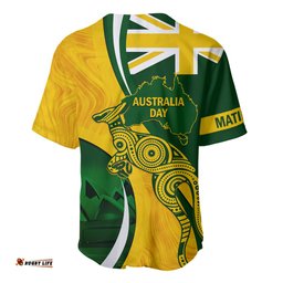 Matildas Soccer Baseball Jersey Shirt 2024 Happy Australia Day Kangaroo Aussie Proud National Color