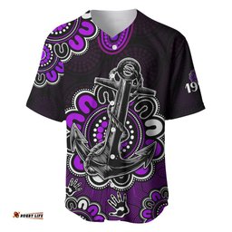 AFL Fremantle Dockers 1994 Aboriginal Baseball Jersey Shirt
