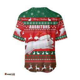 Rabbitohs Christmas Baseball Jersey Shirt South Sydney Indigenous