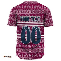 Custom Clothing Manly Warringah Sea Eagles Aboriginal Tattoo Baseball Jersey Shirts