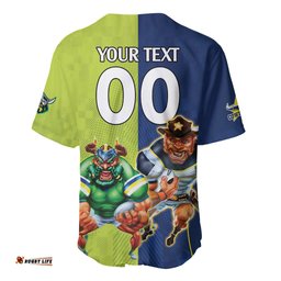 Custom Raiders and Cowboys Baseball Jersey Shirt Together Sporty Style