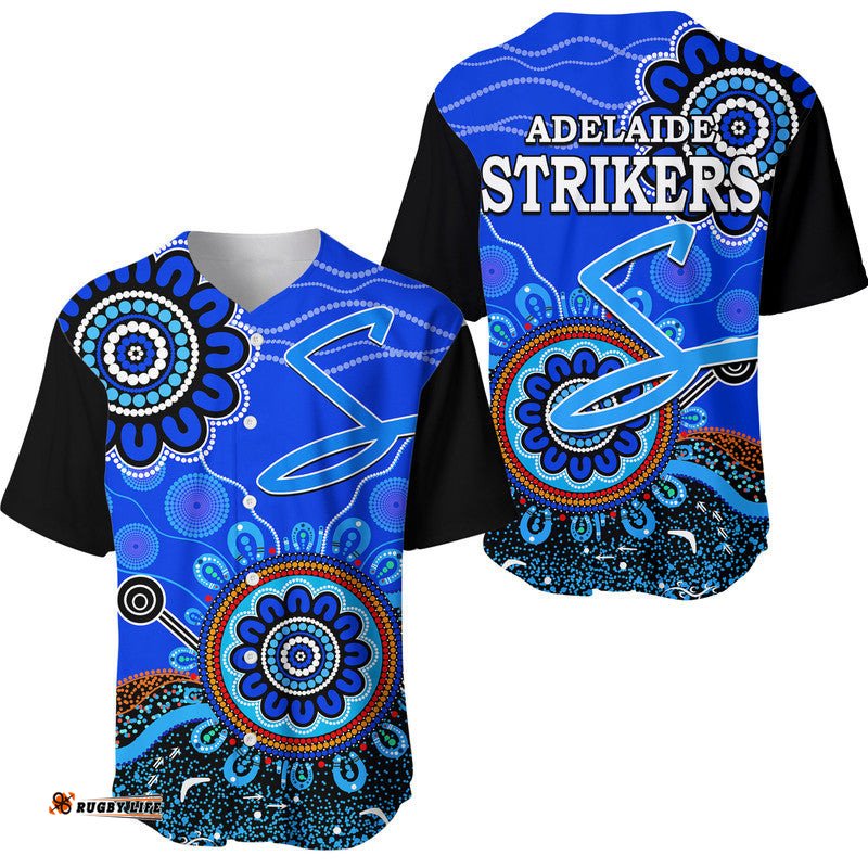 Adelaide Strikers Baseball Jersey Shirt Cricket Indigenous Aboriginal