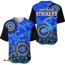 Adelaide Strikers Baseball Jersey Shirt Cricket Indigenous Aboriginal