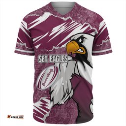 Manly Warringah Sea Eagles Baseball Shirt - Theme Song