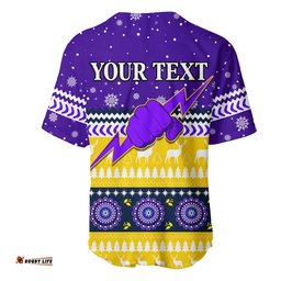 Custom Personalised Storm Baseball Jersey Shirt Christmas Melbourne