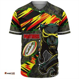 Penrith Panthers Baseball Shirt - Theme Song