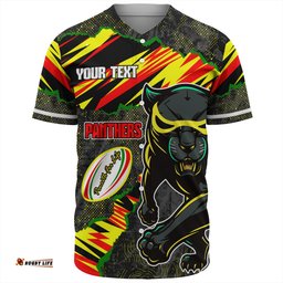 Penrith Panthers Baseball Shirt - Theme Song