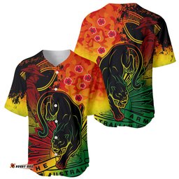 NRL ANZAC Panthers Baseball Jersey Shirt Camouflage 08