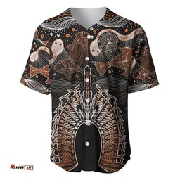 Torres Strait Islander NAIDOC 2024 Baseball Jersey Shirt Dhari Headdress Indigenous Cultural Spirit