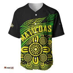 Australia Soccer Matildas Baseball Jersey Shirt