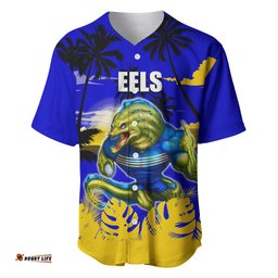 NRL Eels Baseball Jersey Shirt Summer Vibe Style